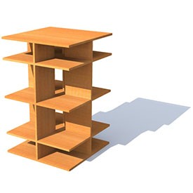 4 point display 3D Object | FREE Artlantis Objects Download